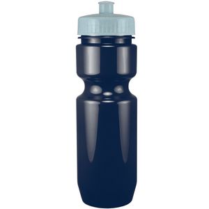 22 Oz. Bike Bottle w/ Push Pull Lid - Solid Colors