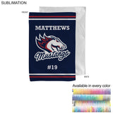 Team Towel in Microfiber Dri-Lite Terry, Sublimated Sports Towel (12"x18")