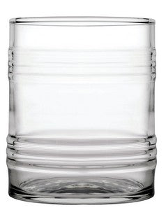 Tin-Can Lite 9.25oz clear glass tumbler