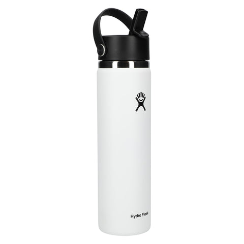 Hydro Flask® Wide Mouth 24oz Bottle with Flex Straw Cap