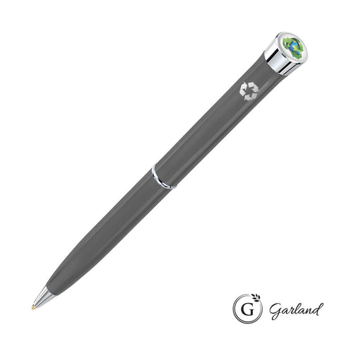 Garland? Recycled Custom Ballpoint Twist Pen - Chrome Accent