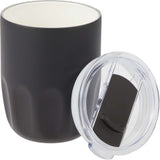 Olla Vacuum Coffee Cup w/ Ceramic Liner & Lid 10oz
