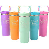 Saratoga Swing Handle Brite Tumbler 30 oz