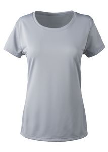 Zorrel® Ladies' Brazil Syntrel™ Short Sleeve Popcorn Knit Tee Shirt