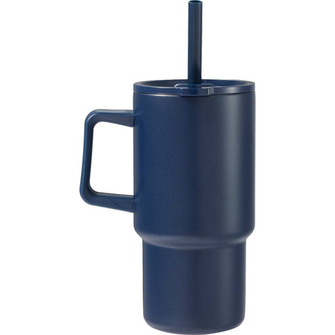Summit 18oz Recycled Vacuum Insulated Mug w/ Straw