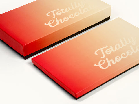 Giant 2lb. Engraved Combo Chocolate Bar with Luxury Custom Packaging