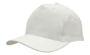 Breathable Poly Twill Cap w/5 Panel Profile