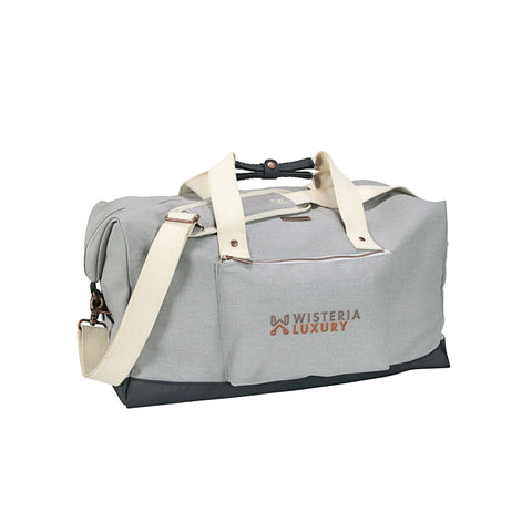 Cutter & Buck® 19'' Cotton Weekender Duffle Bag