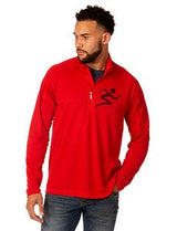 Zorrel® Men's Boston Syntrel™ Interlock ¼-Zip Pullover Shirt