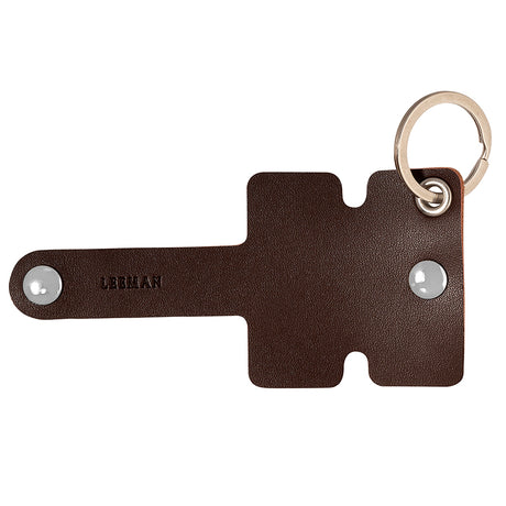 Leeman™ Genuine Leather Cord Organizer w/Snap