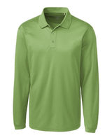 Clique Ice Pique Mens Long Sleeve Tech Polo