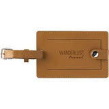 Pineapple Leather Luggage Tag