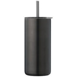 Borealis Recycled Stainless Steel Straw Tumbler - 16 oz.