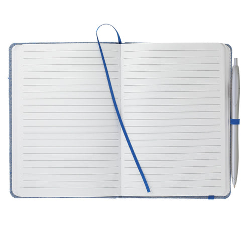 5'' x 7'' FSC® Recycled Cotton Bound Notebook