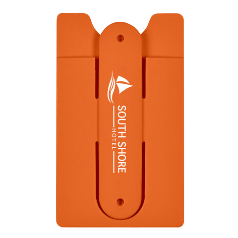 Silicone Phone Wallet With Stand