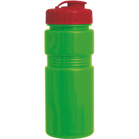 20 Oz. Recreation Bottle w/ Flip Top Lid - Solid Colors
