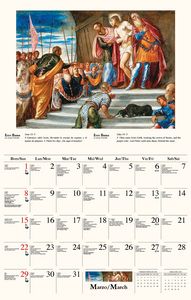 Galleria Wall Calendar 2026 Catholic Inspirations SP/ENG