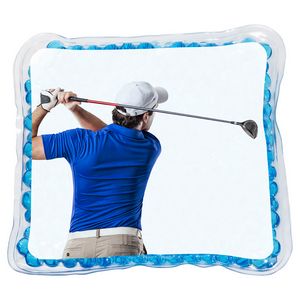 Golfer Square Aqua Pearls™ Hot/Cold Pack