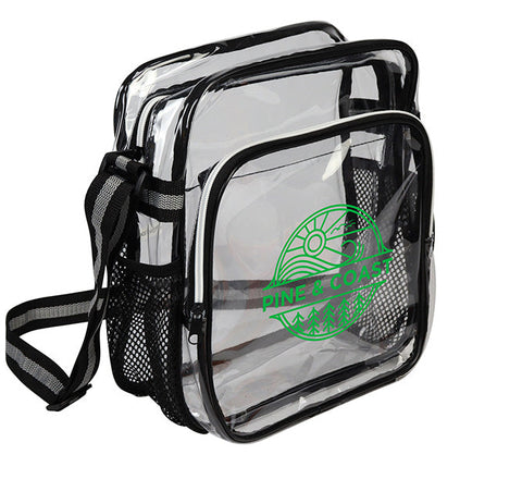 Diamond Clear TPU Messenger Bag