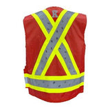 Red/Yellow/Silver Blank Back