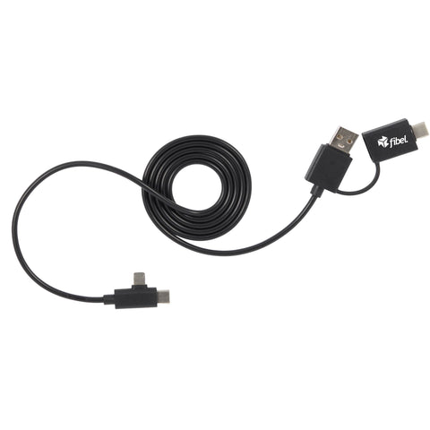 5-in-1 Recycled Long Charging Cable