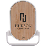 Qi Certified Bamboo Phone Charger Stand
