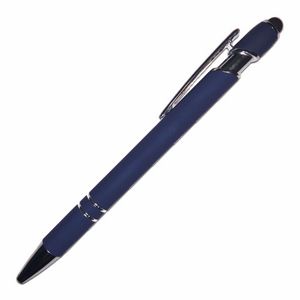LINDSAY Comfort Aluminum Rubberized Plunger Action Pen