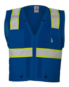 Kishigo® EV Series® Enhanced Visibility Multi-Pocket Mesh Vest