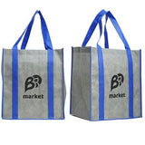 Heathered Jumbo Non-Woven Tote Bag