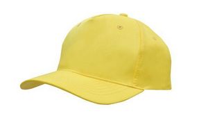 Breathable Poly Twill Cap w/5 Panel Profile