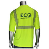 Class 2 Short Sleeve Black Bottom Front T-Shirt