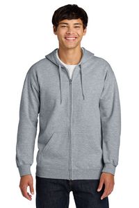 Gildan Softstyle® Adult Midweight Fleece Full-Zip Hooded Sweatshirt