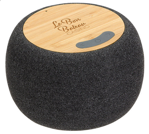 Empire Bamboo Wireless Speaker with 5W Wireless Charger