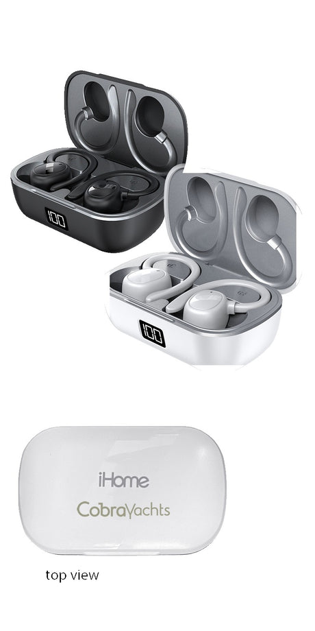 iHome XT-82 True Wireless Earbuds & Charger Case