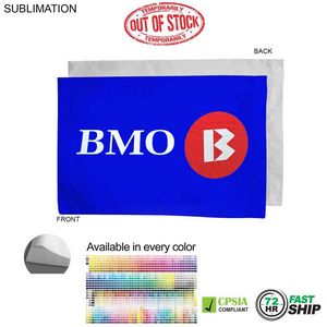 72 Hr Fast Ship - Poplin Pillowcase, 33x21, Sublimated full color Edge to Edge 1 side