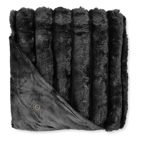 Aurora Faux Fur Polyester Blanket