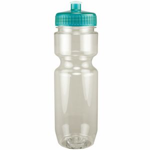 22 Oz. Translucent Bike Bottle w/ Push Pull Lid