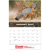 North America Wildlife Spiral Wall Calendar
