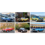 Muscle Car Spiral Wall Calendar