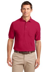 Port Authority® Silk Touch™ Polo Shirt w/ Pocket