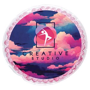 Full-Color Round Aqua Pearls™ Hot/Cold Pack