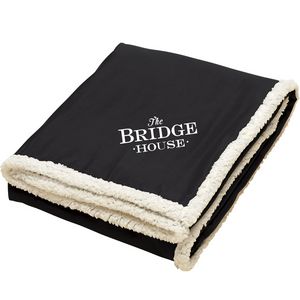 Super Soft Large Fleece Sherpa Blanket - 50'' x 60'' Unfolded