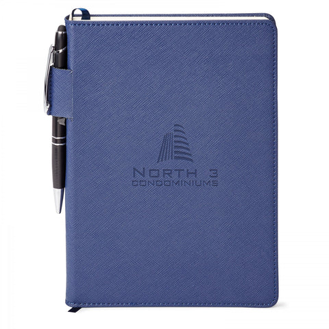 Toscano Genuine Leather Non-Refillable Journal Kit
