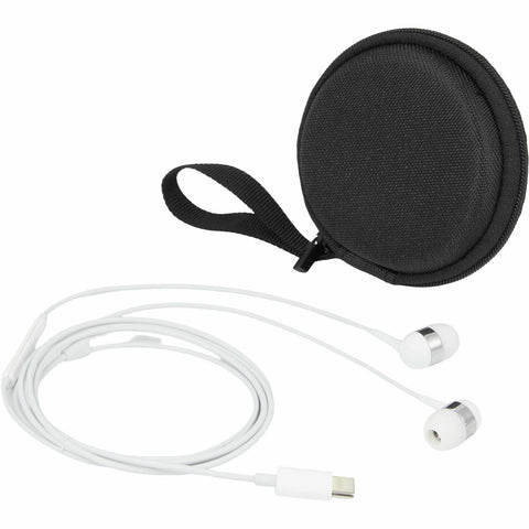 ZipSound USB-C Wired Earbuds with Microphone