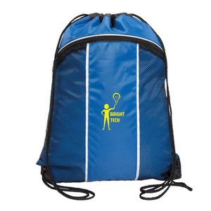 Surf Drawstring Backpack with Pocket