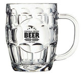 ~ Britannia 20oz clear glass mug - Bulk Packaging/Pallet