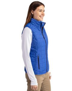 Cutter & Buck Rainier PrimaLoft? Womens Eco Insulated Full Zip Puffer Vest