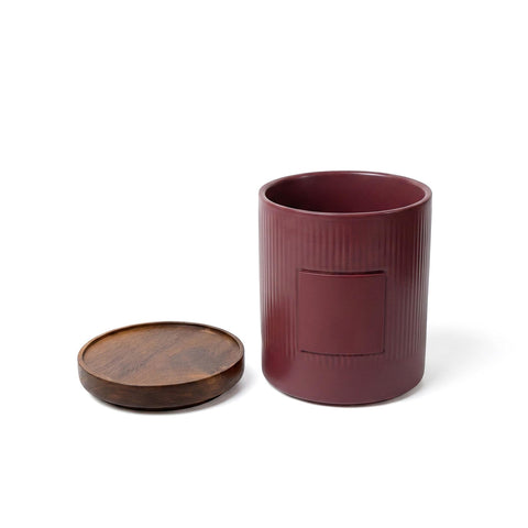 Radcliffe Stoneware Utensil Holder And Spatula Set