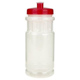 Frost/Translucent Red Lid Blank