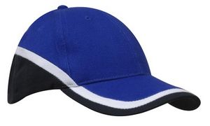 Brushed Heavy Cotton Tri-ColoredCap
